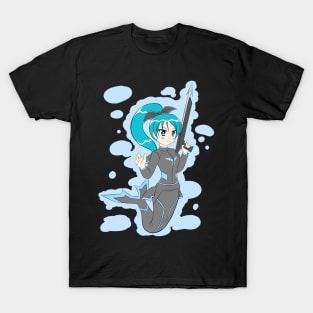 Mermaid with Speargun T-Shirt